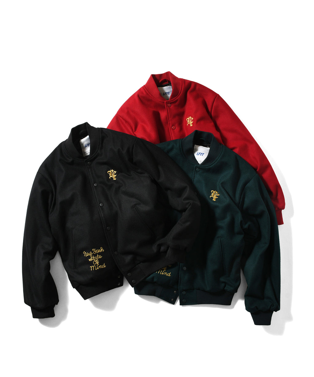 LFYT - HERITAGE MELTON EMBLEM JACKET LA251007