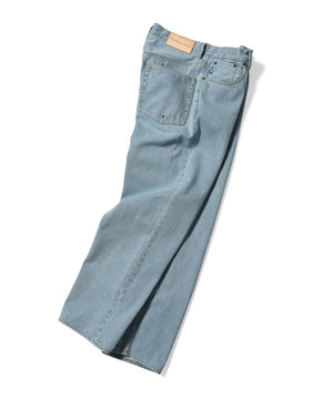 LFYT - 5 口袋水洗牛仔長褲 寬鬆版型 LA231103