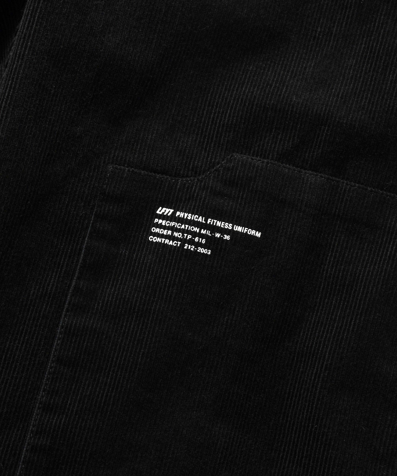 LFYT - DOUBLE KNEE CORDUROY PANTS LA251203