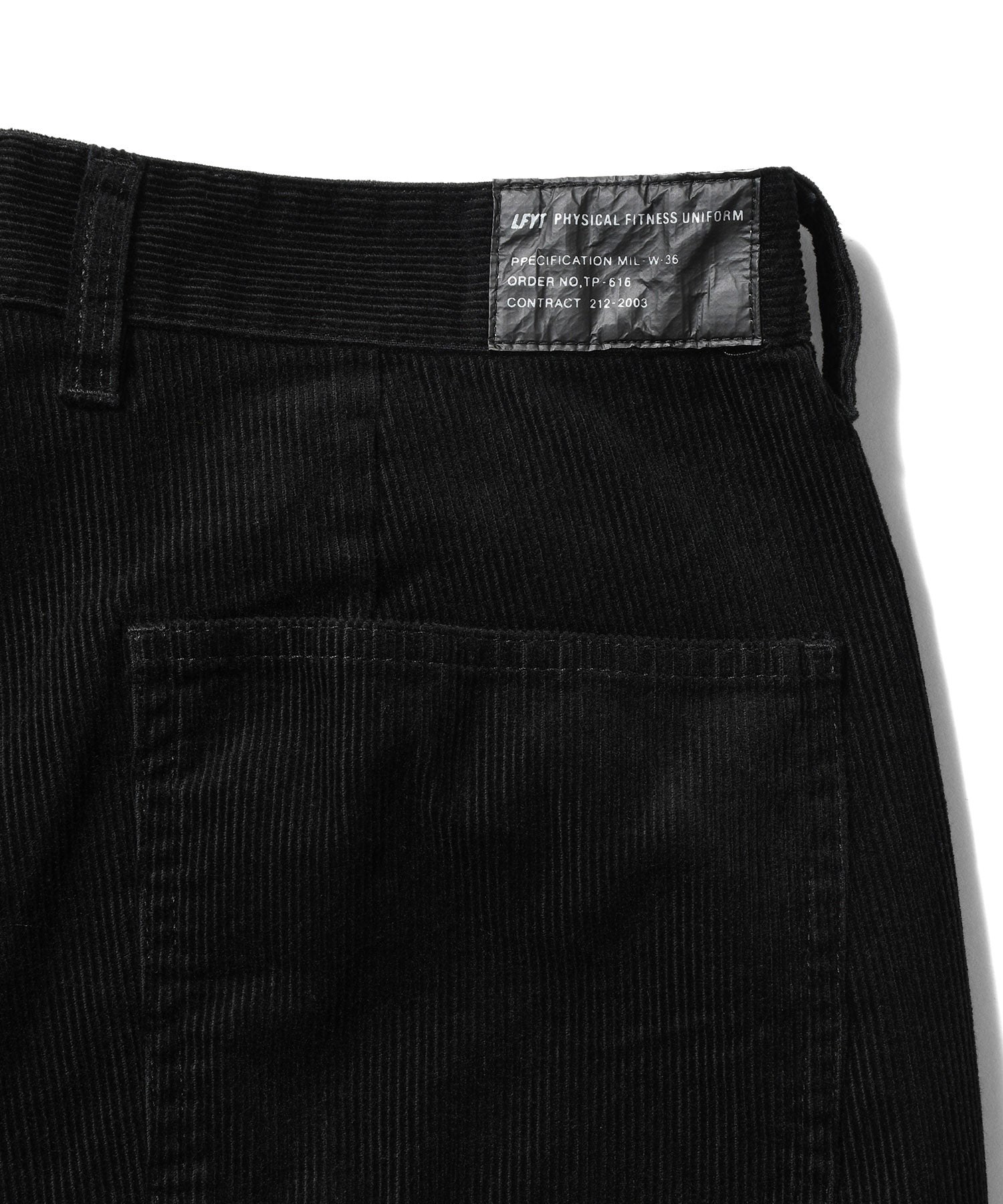 LFYT - DOUBLE KNEE CORDUROY PANTS LA251203