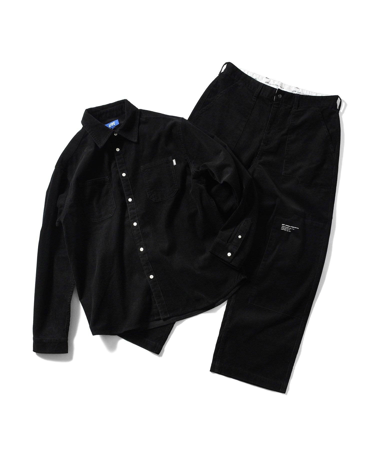 LFYT - DOUBLE KNEE CORDUROY PANTS LA251203