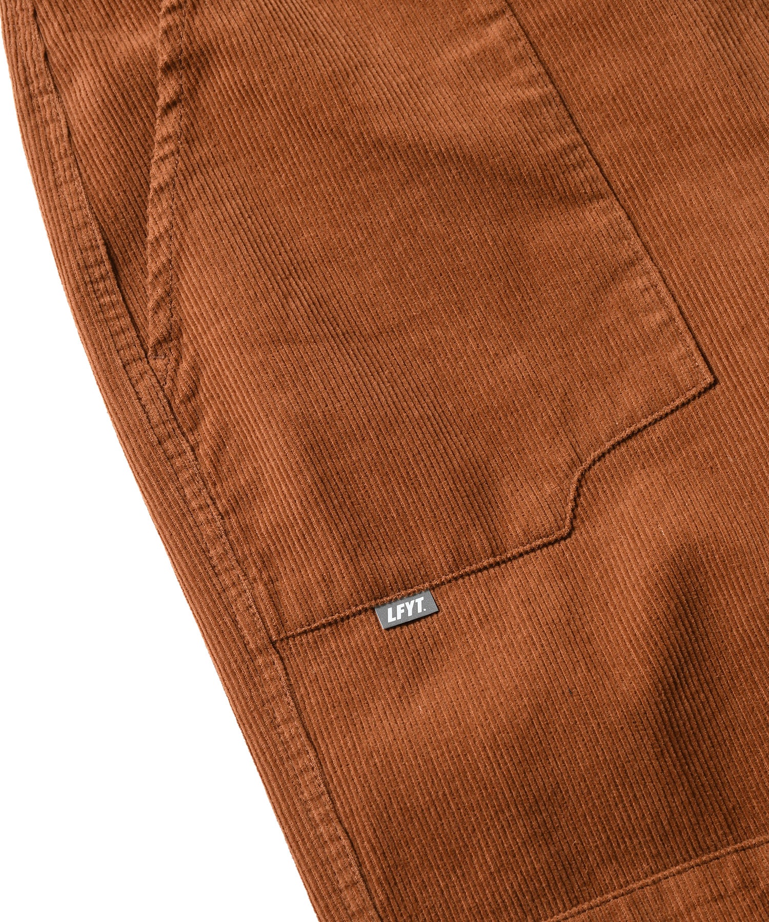 LFYT - DOUBLE KNEE CORDUROY PANTS LA251203