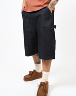 LFYT - DOUBLE KNEE DENIM PAINTER SHORTS LS261302