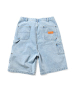 LFYT - DOUBLE KNEE DENIM PAINTER SHORTS LS261302