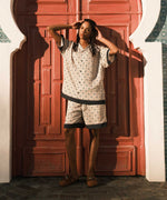 LFYT - ARABESQUE PATTERN EASY SHORTS LS261303