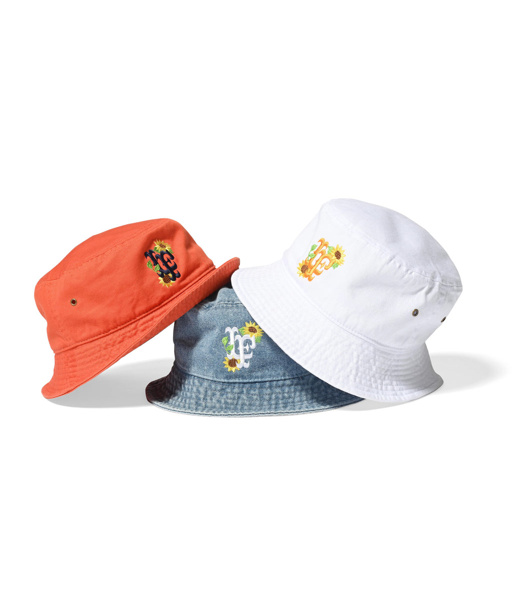 LFYT SUNFLOWER LF LOGO BUCKET HAT "directed by YUUMI" LE231404