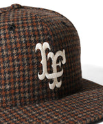 LFYT × NEW ERA - HOUNDSTOOTH 59FIFTY FITTED CAP LA251403