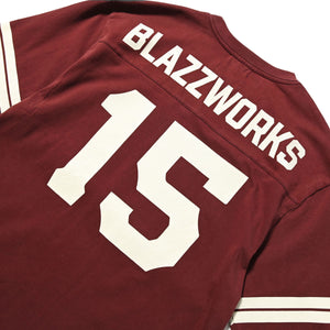 LFYT × BLAZZ WORKS Vintage Football Tee LE240123