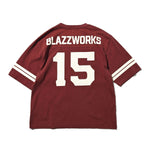 LFYT × BLAZZ WORKS Vintage Football Tee LE240123