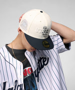 LFYT x NEW ERA LF LOGO 59FIFTY 20TH ANNIVERSARY LS231405 NATURAL×NAVY