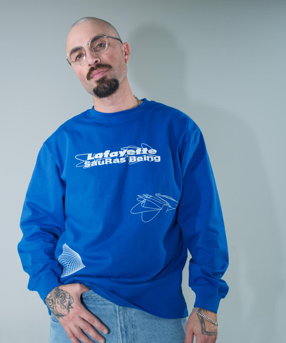 LFYT × SauRas Being - LOGO L/S TEE LA240107