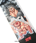 LFYT × GRAPPLER BAKI - BAKI YUJIRO SKATE DECK LE242301