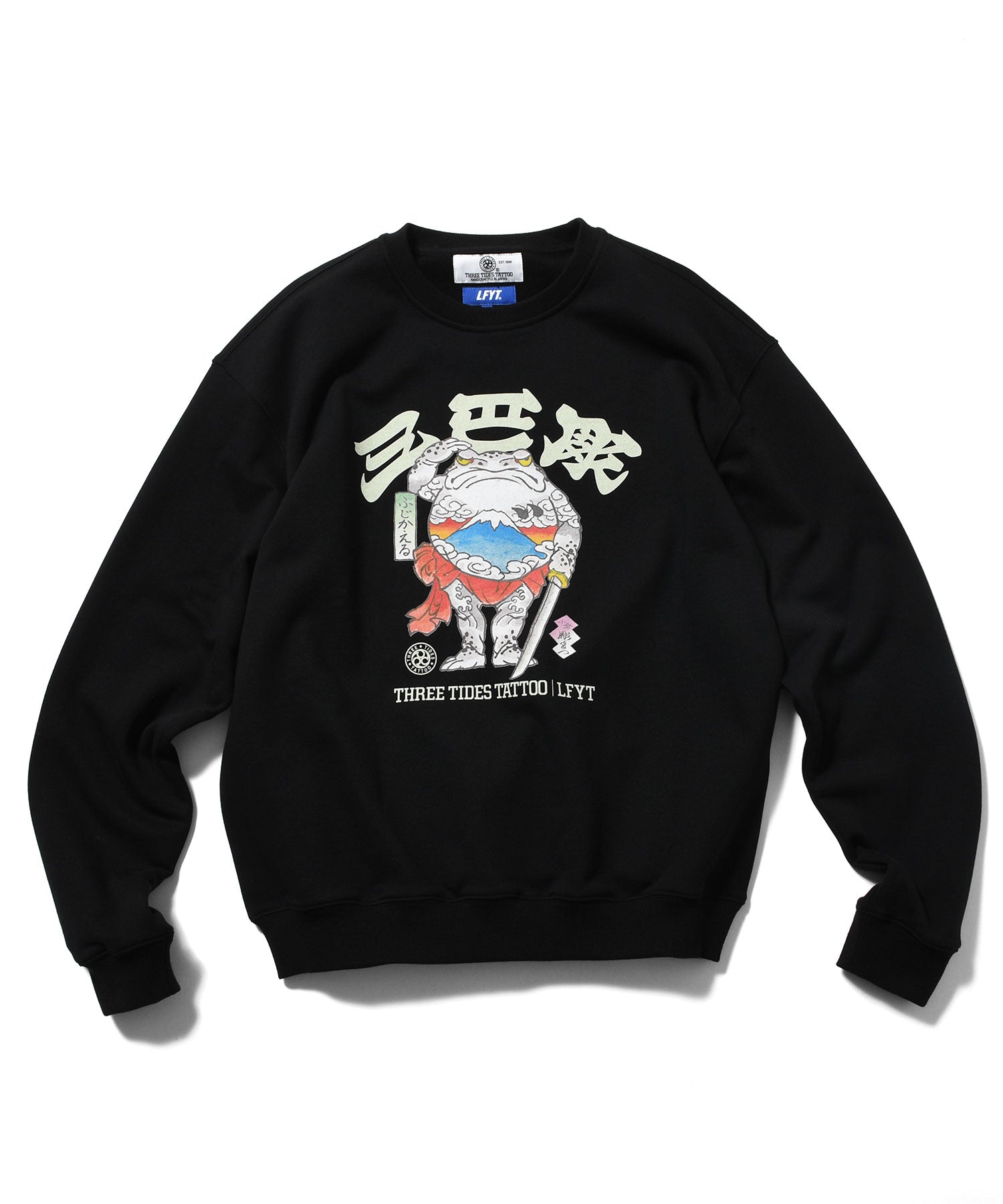 LFYT × THREE TIDES TATTOO - HORIMATSU CREW SWEAT LE260701