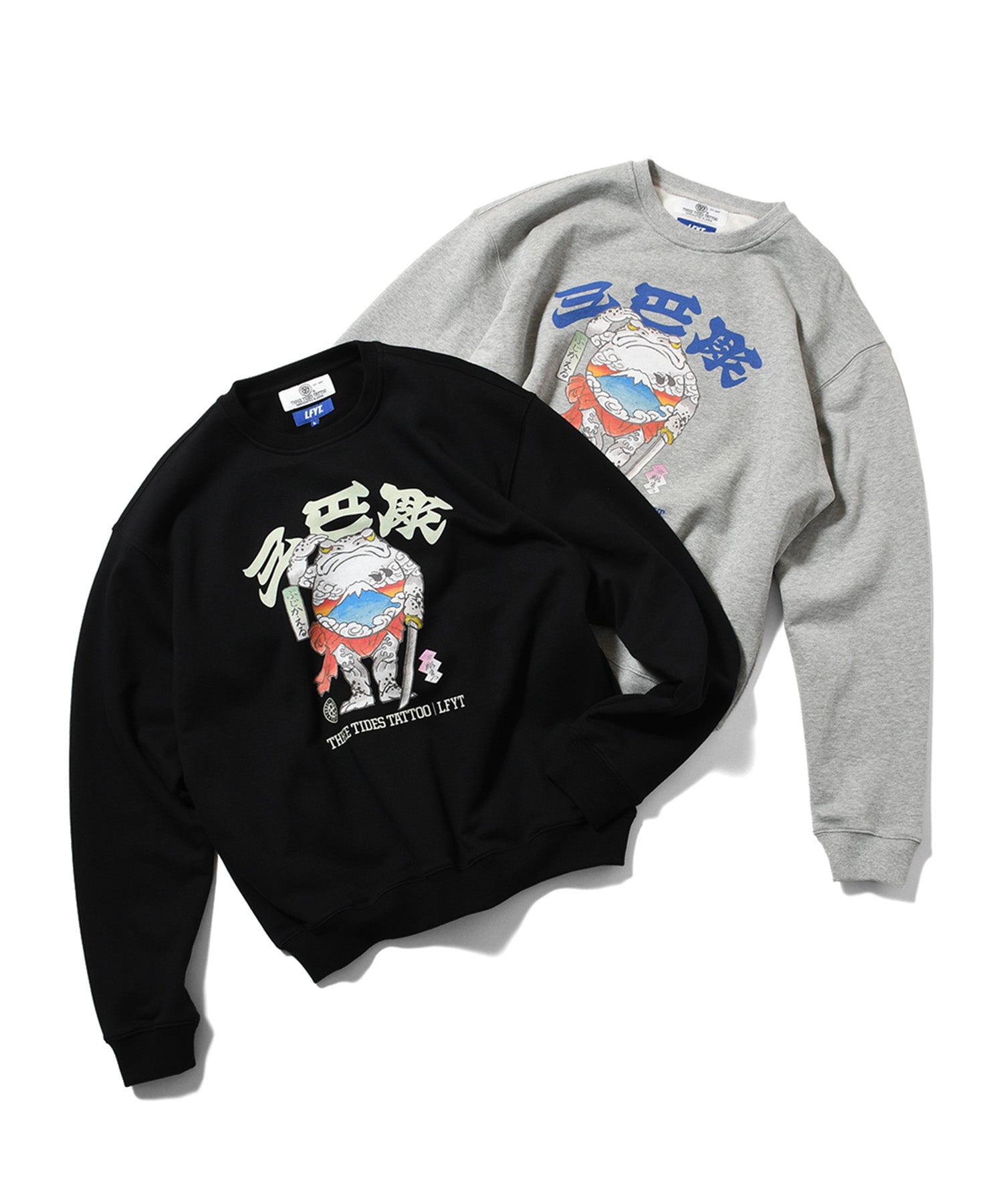 LFYT × THREE TIDES TATTOO - HORIMATSU CREW SWEAT LE260701