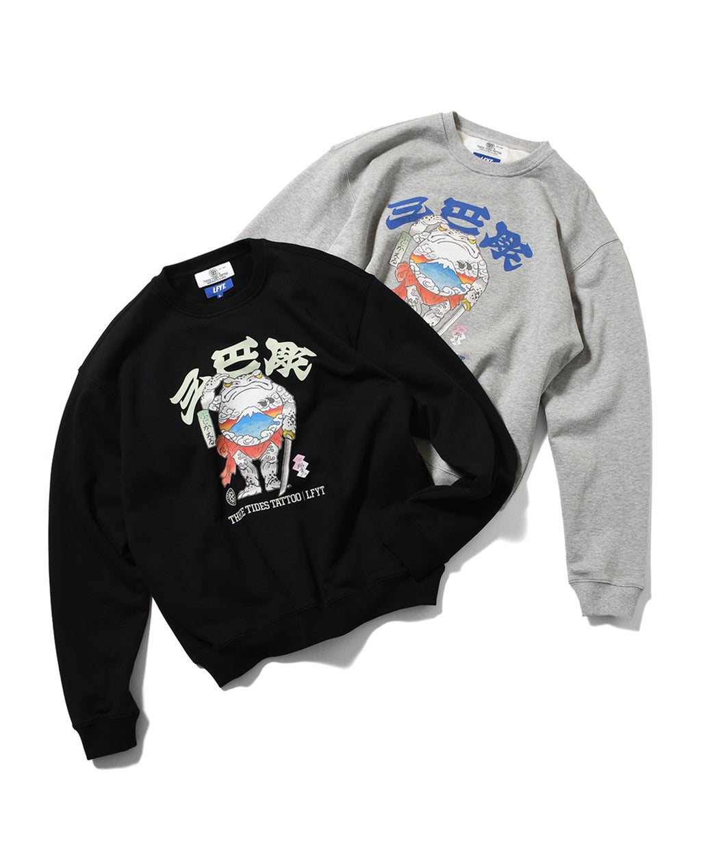 LFYT × THREE TIDES TATTOO - HORIMATSU CREW SWEAT LE260701