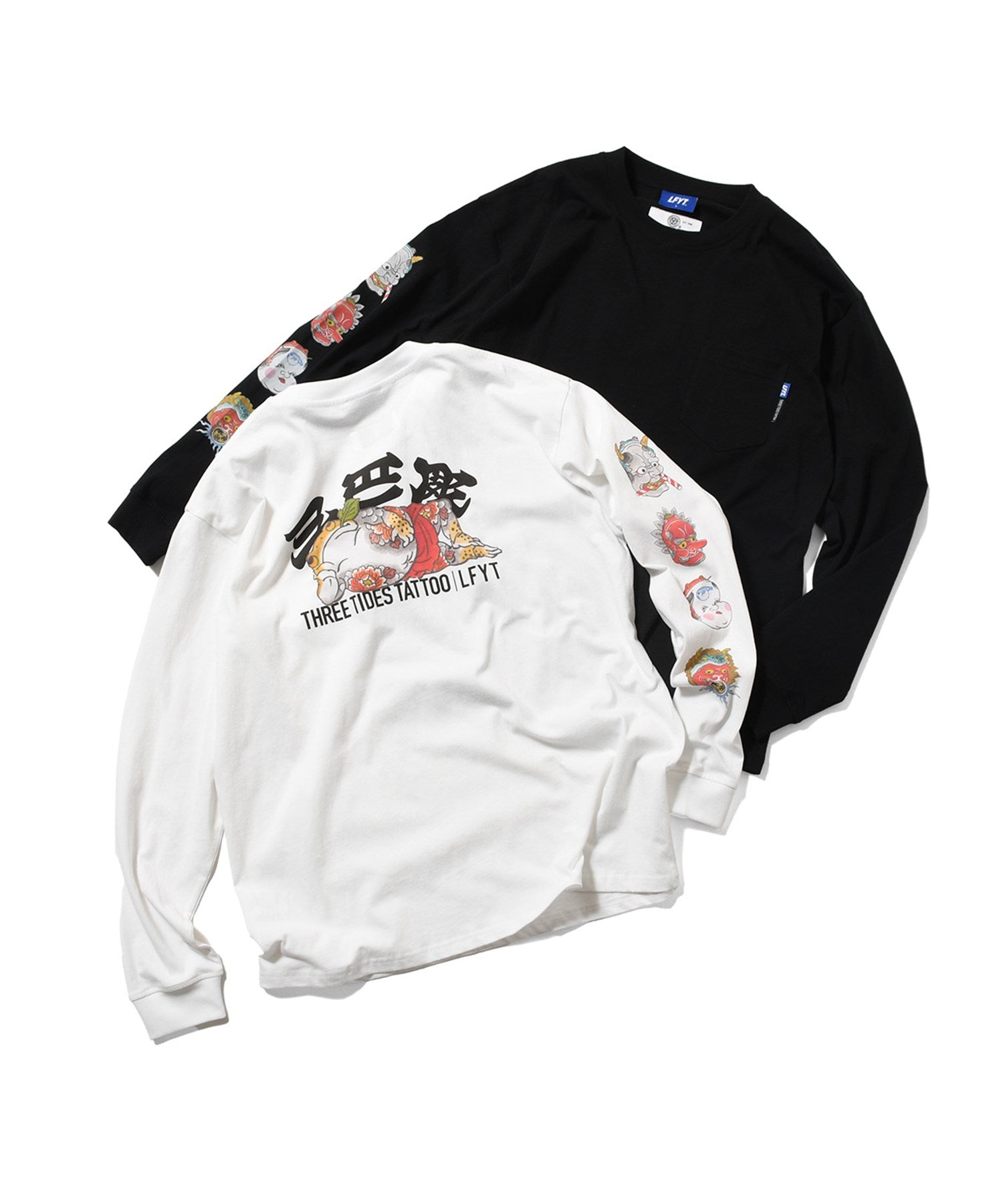 LFYT × THREE TIDES TATTOO - HORIMATSU L/S TEE LE260102