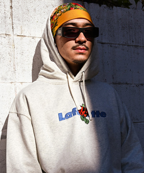 LFYT - LFYT × REMIO Lafayette LOGO HOODIE HEATHER GRAY LE260501