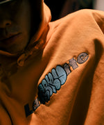 LFYT -  LFYT × REMIO Lafayette LOGO HOODIE YELLOW ORANGE LE260501