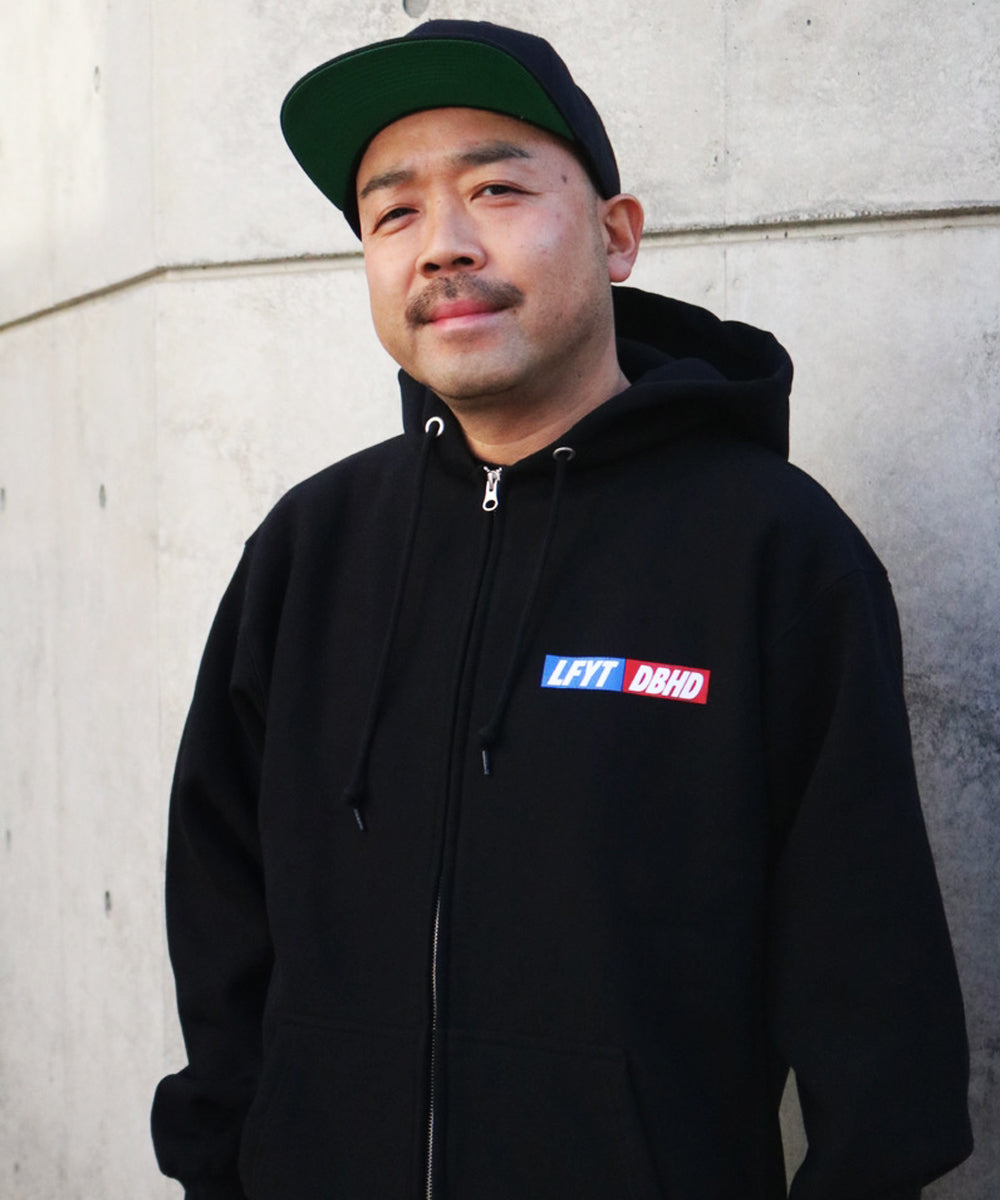 LFYT × DOUBLE HARD OG LOGO FULL ZIP HOODIE LE250503