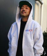 LFYT × DOUBLE HARD OG LOGO FULL ZIP HOODIE LE250503