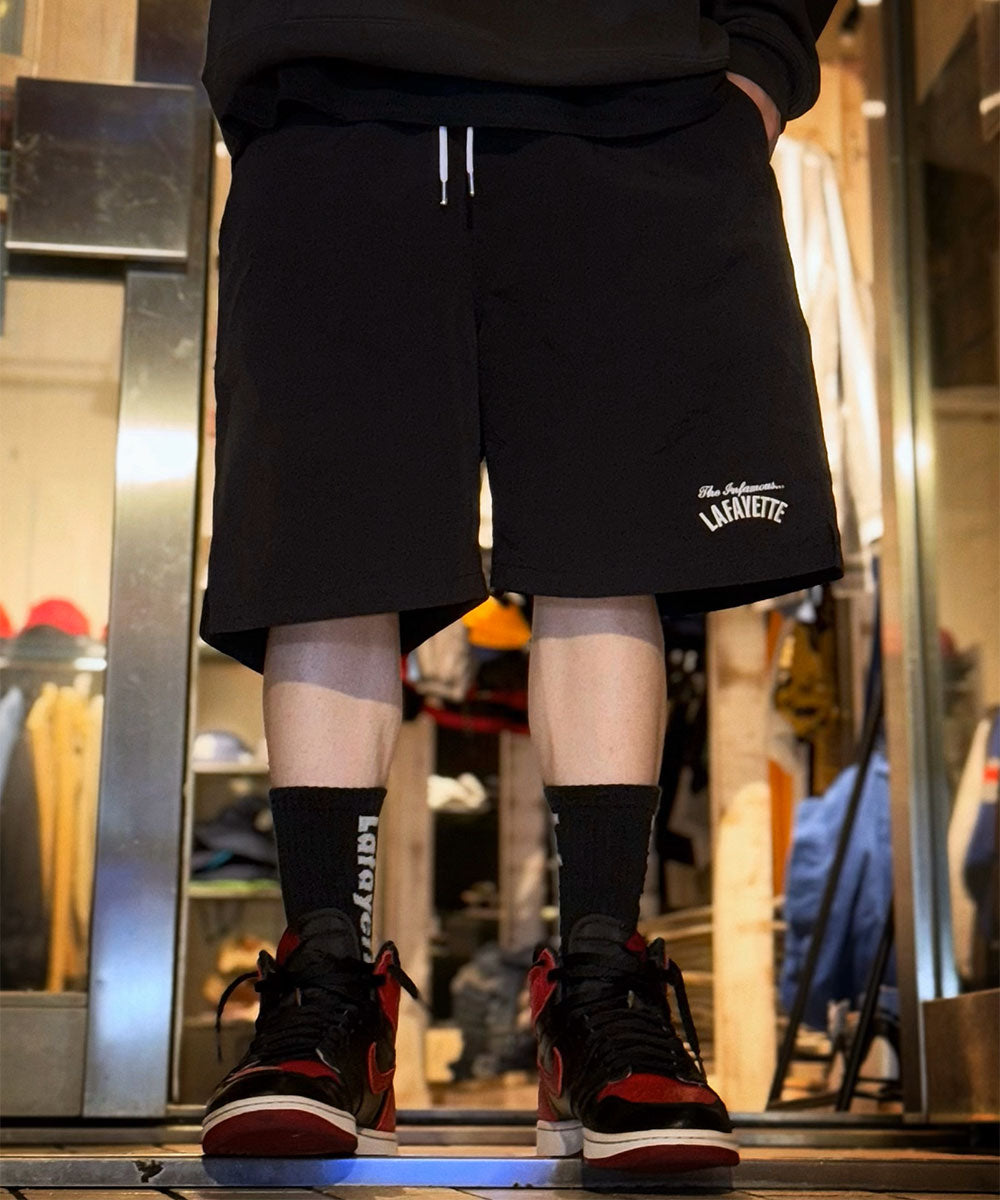 LFYT - INFAMOUS LOGO NYLON SHORTS LS241302