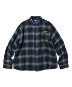 LFYT - CLASSIC OMBRE PLAID SHIRT LA230203