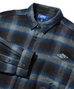 LFYT - CLASSIC OMBRE PLAID SHIRT LA230203