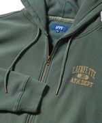 LFYT - WORN OUT ATHLETICS ZIP HOODIE LA230503