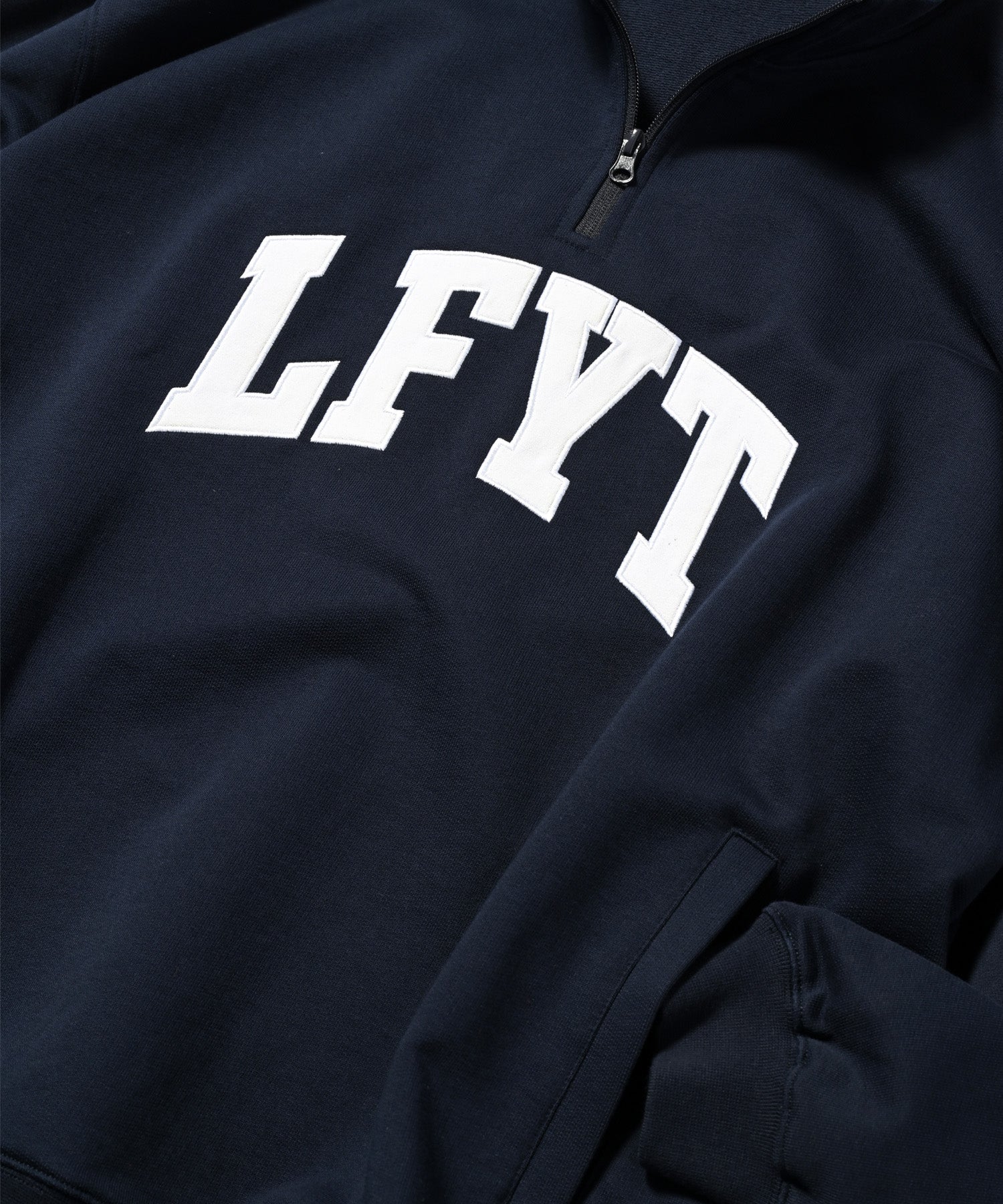 LFYT - LFYT 拱形標誌半拉鍊衛衣 LA230701