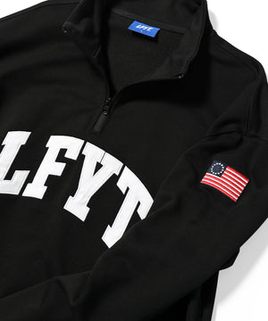 LFYT - LFYT 拱形標誌半拉鍊衛衣 LA230701