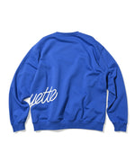 LFYT - SIDE PRINTED SCRIPT LOGO CREW SWEAT LA230702