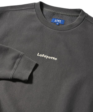 LFYT - 做舊小號標誌圓領毛衣 LA230703