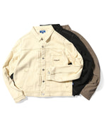 LFYT - COTTON TWILL TRUCKER JACKET LA231001