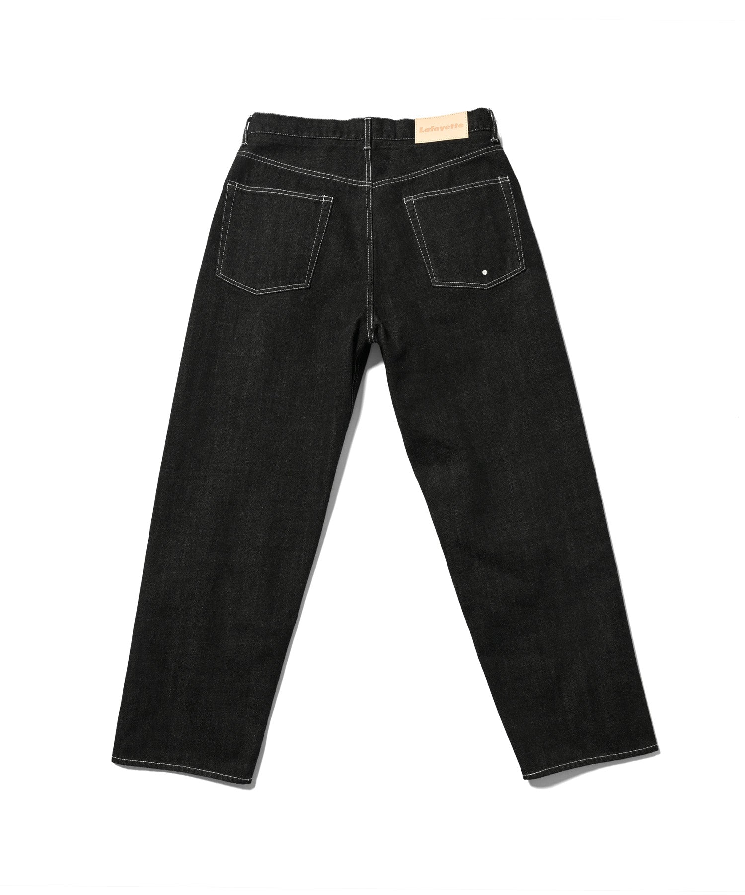 LFYT 5 POCKET WASHED DENIM PANTS BAGGIE FIT WHITE STITCH LS231106 LFYT 5 POCKET WASHED DENIM PANTS BAGGIE FIT WHITE STITCH LS231106