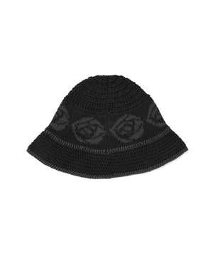 LFYT - 玫瑰色針織漁夫帽 LA231415