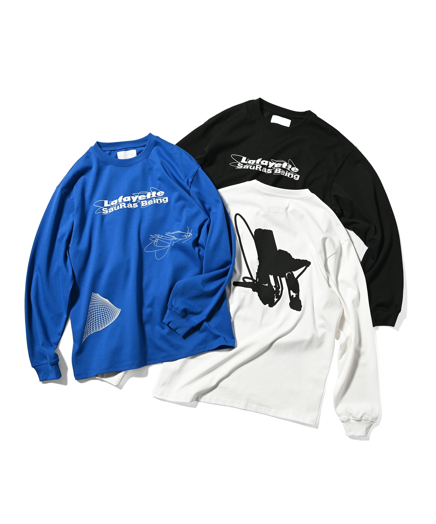 LFYT × SauRas Being - LOGO L/S TEE LA240107