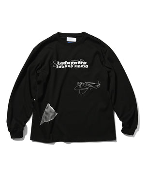 LFYT × SauRas Being - LOGO L/S TEE LA240107