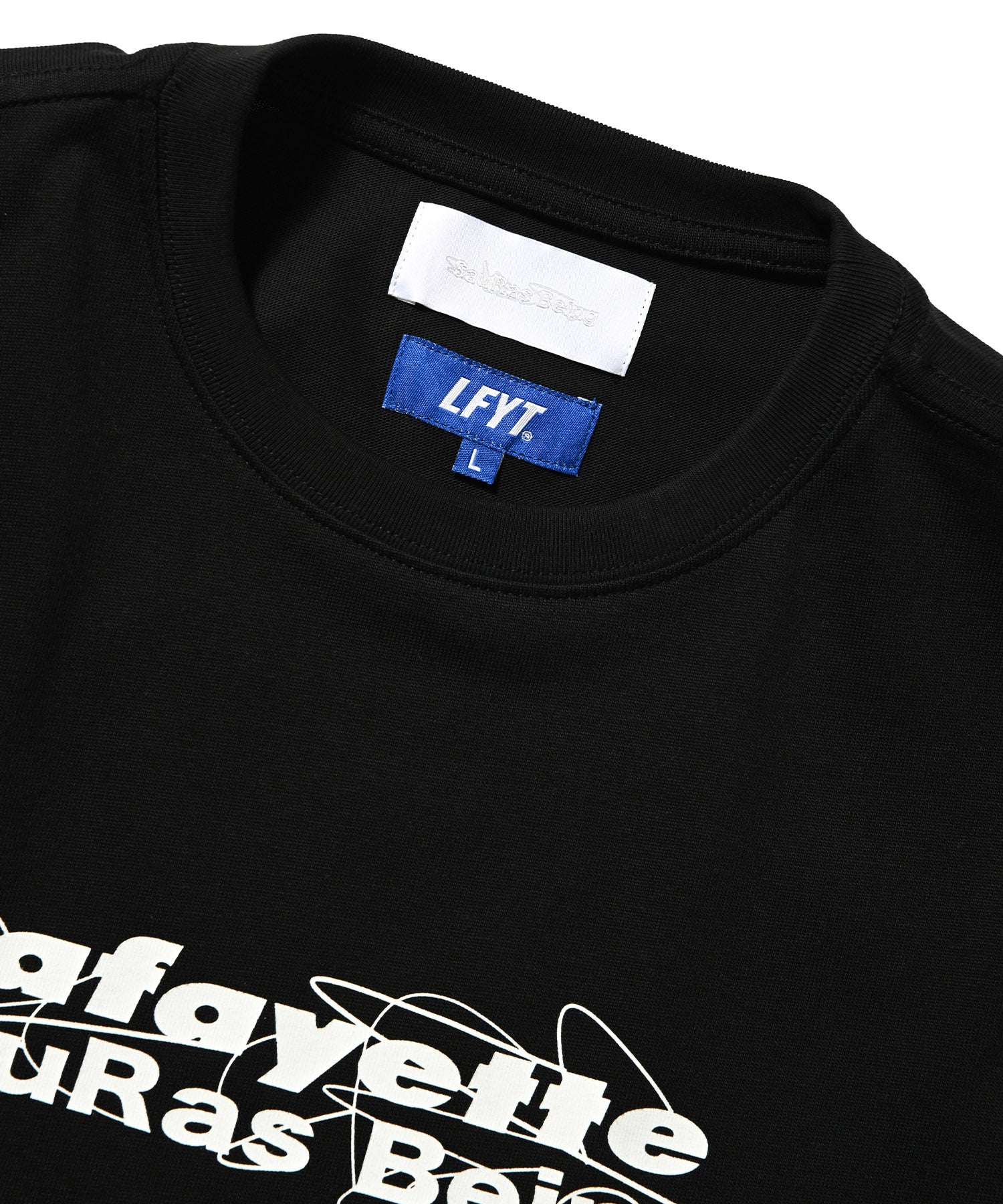 LFYT × SauRas Being - LOGO L/S TEE LA240107