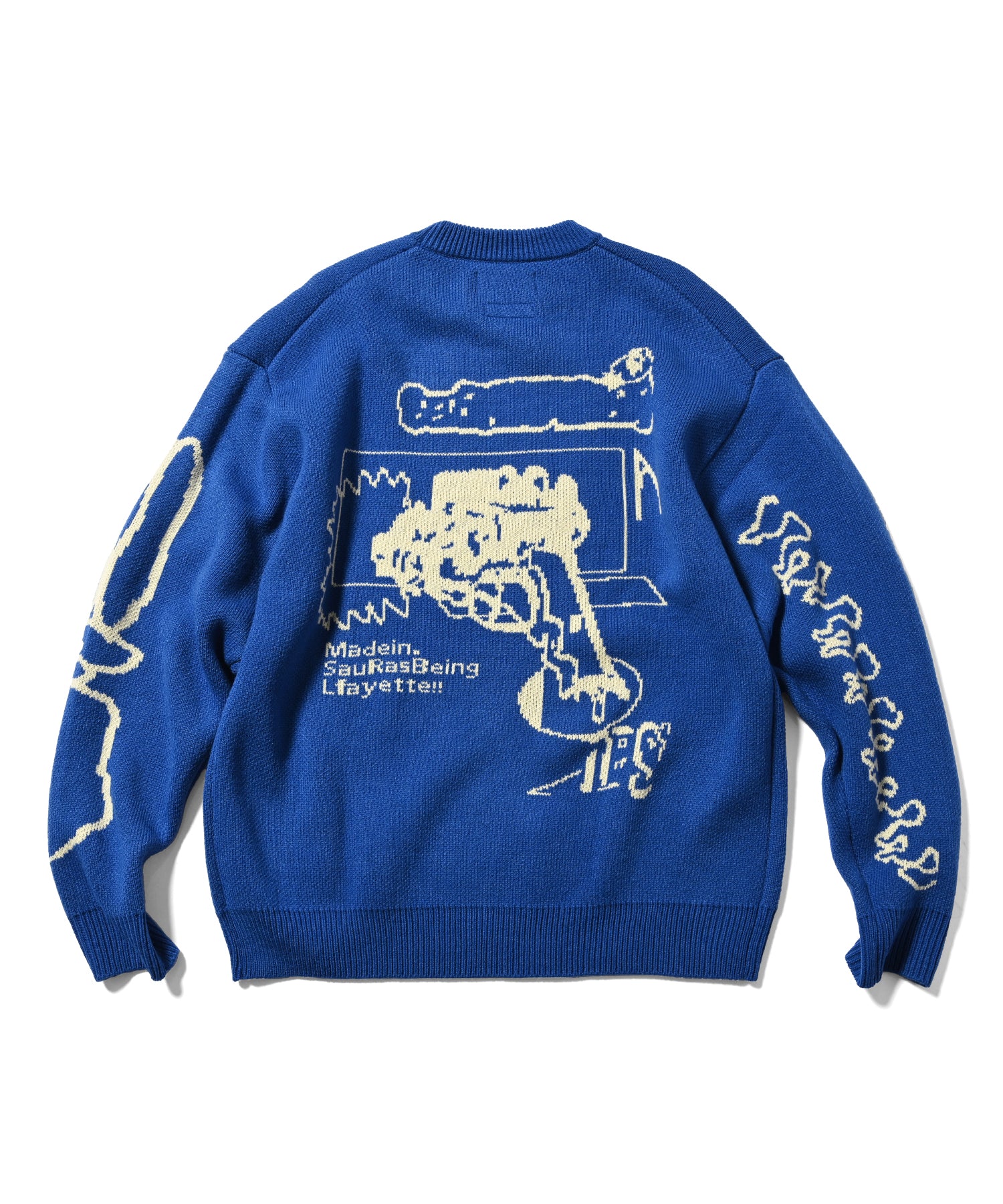 LFYT × SauRas Being - GRAPHIC SWEATER LA240402