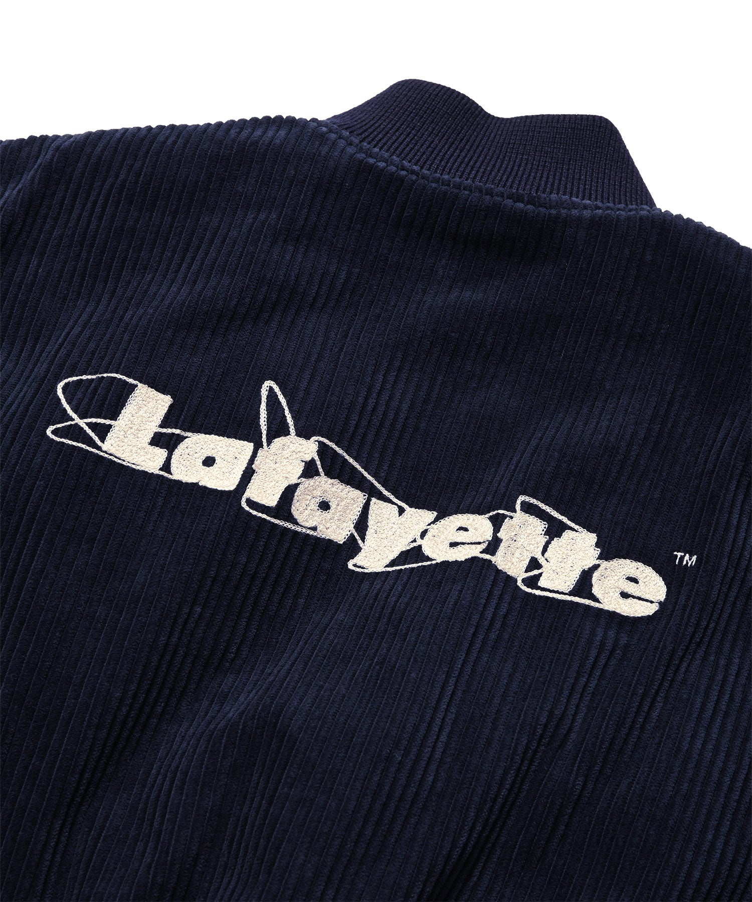 LFYT × SauRas Being - CORDUROY VARSITY JACKET LA241003