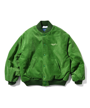 LFYT × SauRas Being - CORDUROY VARSITY JACKET LA241003