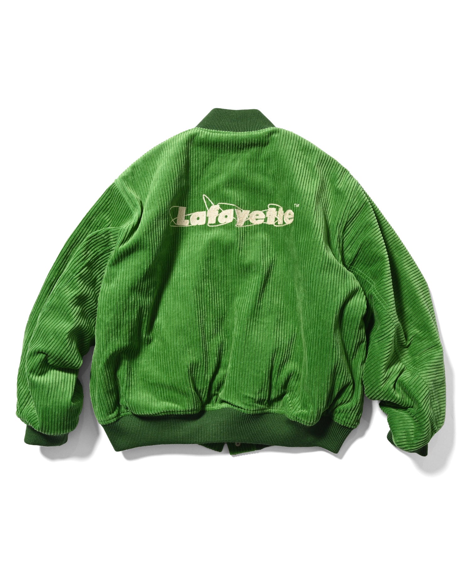 LFYT × SauRas Being - CORDUROY VARSITY JACKET LA241003