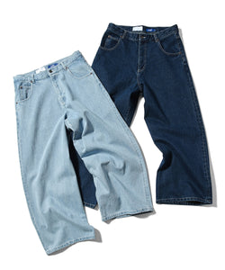 LFYT × SauRas Being - SUPER BAGGIE DENIM PANTS LA241102