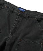 LFYT - BLACK DENIM PAINTER PANTS LA261102