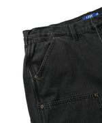LFYT - BLACK DENIM PAINTER PANTS LA261102