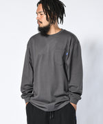 LFYT - SOLID POCKET L/S TEE LA230101