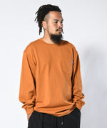 LFYT - SOLID POCKET L/S TEE LA230101