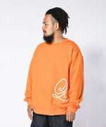 LFYT - SIDE PRINTED SCRIPT LOGO CREW SWEAT LA230702