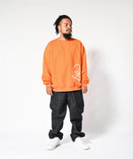 LFYT - SIDE PRINTED SCRIPT LOGO CREW SWEAT LA230702