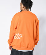 LFYT - SIDE PRINTED SCRIPT LOGO CREW SWEAT LA230702